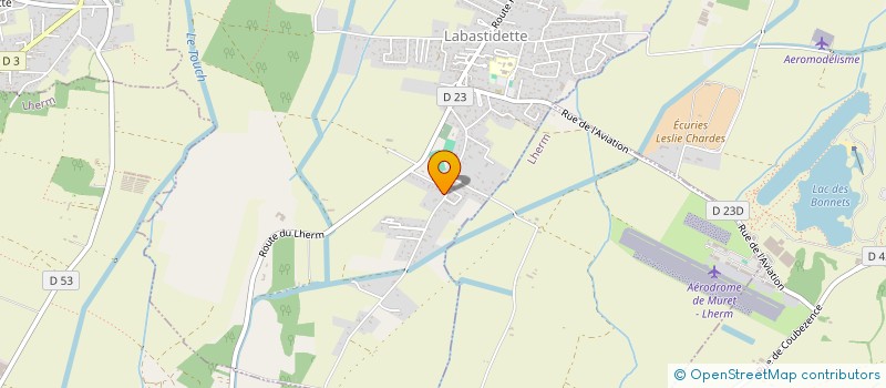 localisation de l'entreprise MONSIEUR BERNARD GIOVANNINI  LABASTIDETTE