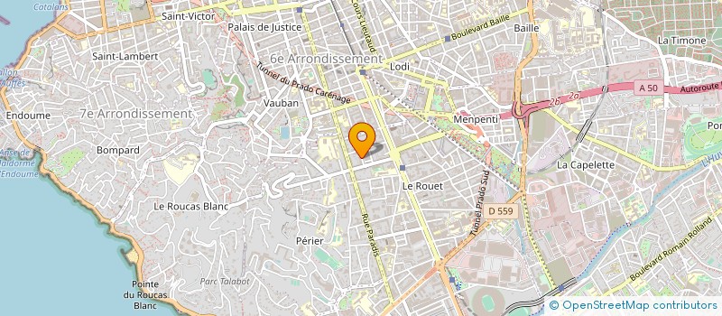 localisation de l'entreprise MONSIEUR BERNARD GLATZ à MARSEILLE
