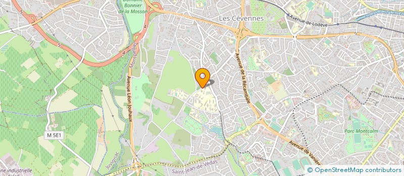 localisation de l'entreprise MONSIEUR BERNARD GLEIZE à MONTPELLIER