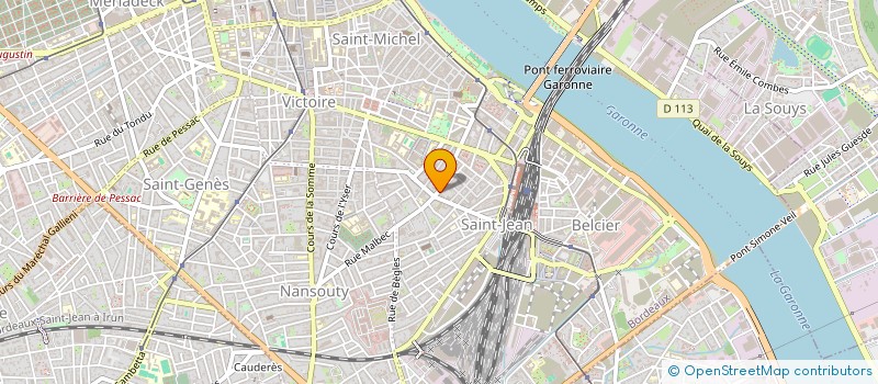 localisation de l'entreprise MONSIEUR BERNARD GOBERT à BORDEAUX