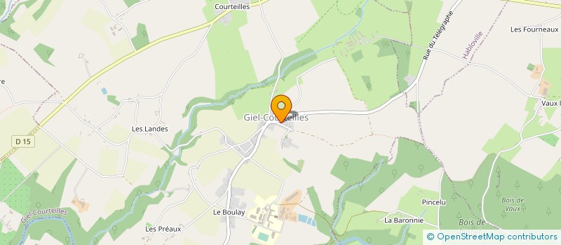 localisation de l'entreprise MONSIEUR BERNARD GODBILLE à PUTANGES-LE-LAC
