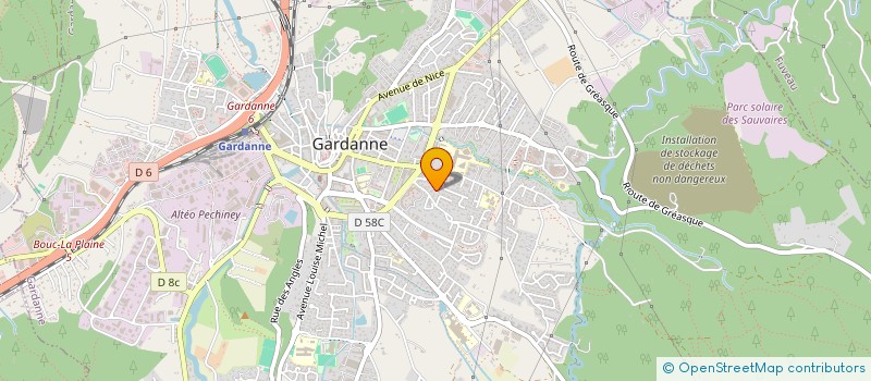 localisation de l'entreprise MONSIEUR BERNARD GODEC à GARDANNE