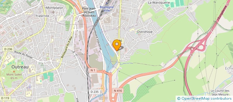 localisation de l'entreprise MONSIEUR BERNARD GOLDSTEIN à ST MARTIN BOULOGNE
