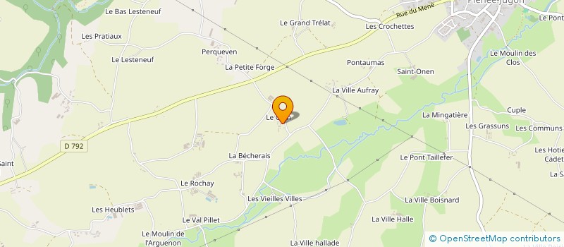 localisation de l'entreprise MONSIEUR BERNARD GOLLE à PLENEE-JUGON