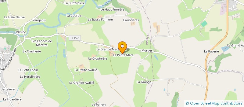 localisation de l'entreprise MONSIEUR BERNARD GOMBERT à OISSEAU