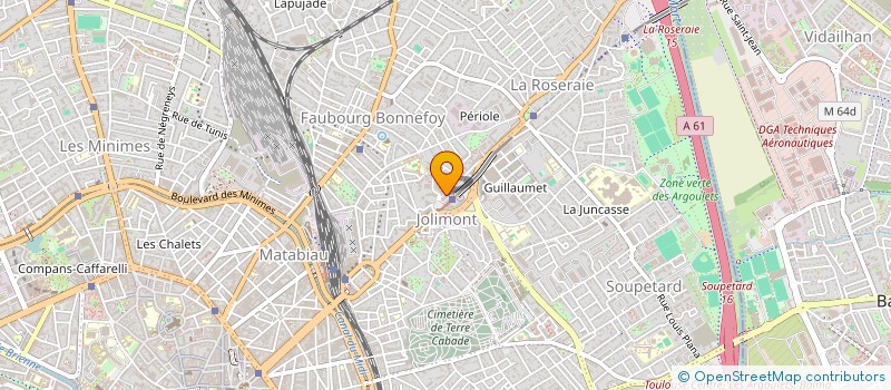 localisation de l'entreprise MONSIEUR BERNARD GOMEZ à TOULOUSE