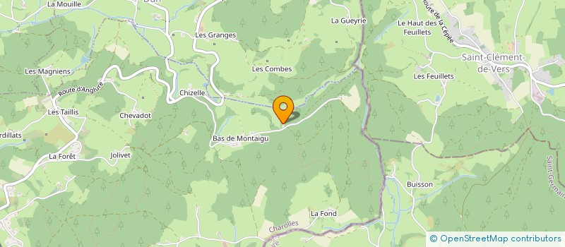 localisation de l'entreprise MONSIEUR BERNARD GONDY  CHAUFFAILLES