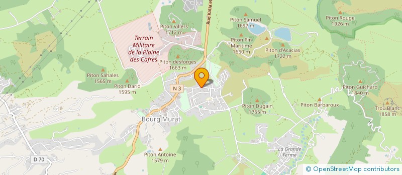 localisation de l'entreprise MONSIEUR BERNARD GONTHIER  LE TAMPON