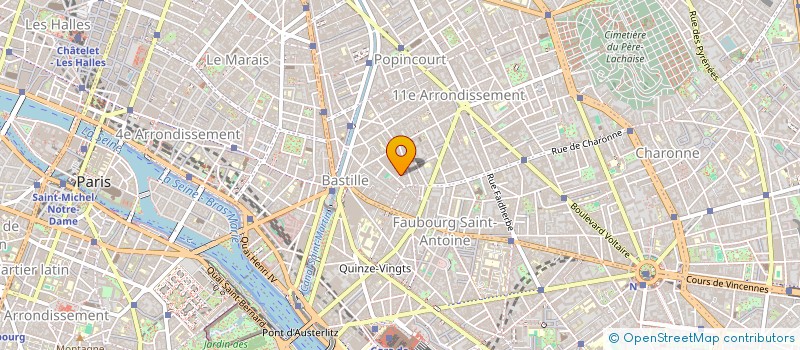 localisation de l'entreprise MONSIEUR BERNARD GORTAIS  PARIS