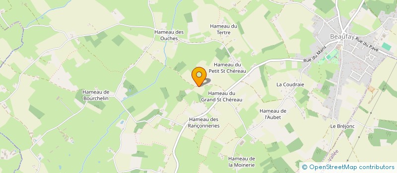 localisation de l'entreprise MONSIEUR BERNARD GOSNET à BRIOSNE LES SABLES