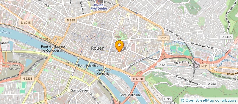 localisation de l'entreprise MONSIEUR BERNARD GOUDIN  ROUEN