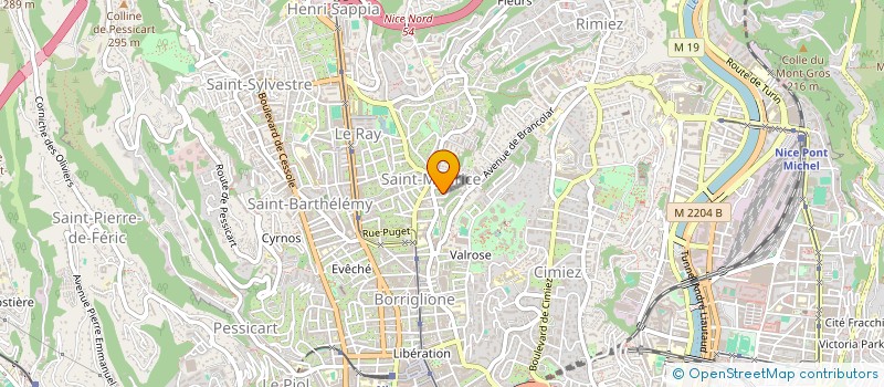 localisation de l'entreprise MONSIEUR BERNARD GOVIN à NICE