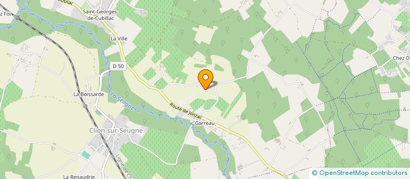 localisation de l'entreprise MONSIEUR BERNARD GRANCHERE à SAINT-GEORGES-ANTIGNAC