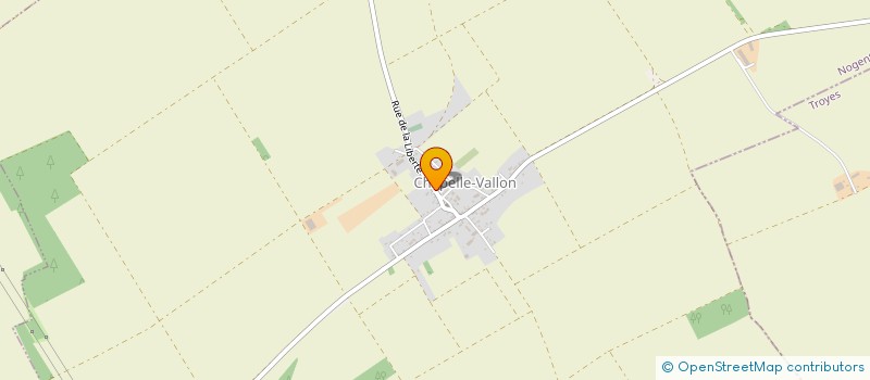 localisation de l'entreprise MONSIEUR BERNARD GRANMONT  CHAPELLE-VALLON