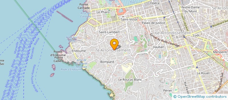 localisation de l'entreprise MONSIEUR BERNARD GRAVIER à MARSEILLE