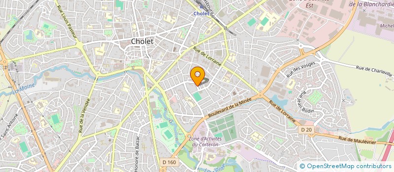 localisation de l'entreprise MONSIEUR BERNARD GREAU à CHOLET