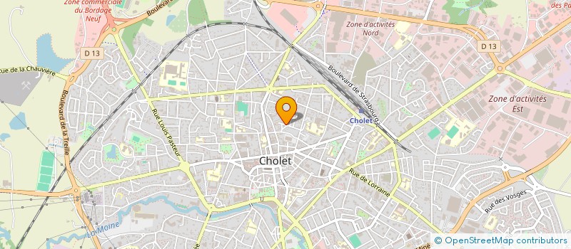 localisation de l'entreprise MONSIEUR BERNARD GREGOIRE à CHOLET