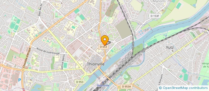 localisation de l'entreprise MONSIEUR BERNARD GREGOIRE  THIONVILLE