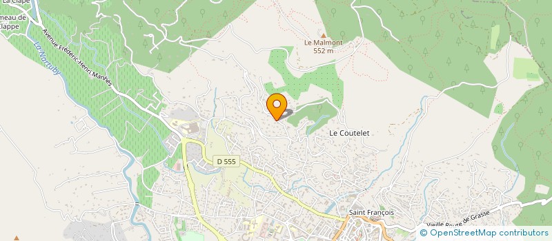 localisation de l'entreprise MONSIEUR BERNARD GREGORI à DRAGUIGNAN