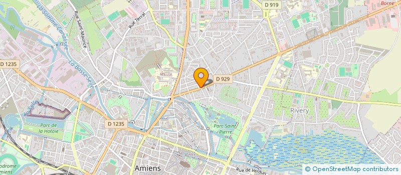 localisation de l'entreprise MONSIEUR BERNARD GRENIER  AMIENS