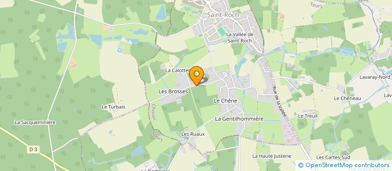 localisation de l'entreprise MONSIEUR BERNARD GRESELLE  SAINT-ROCH