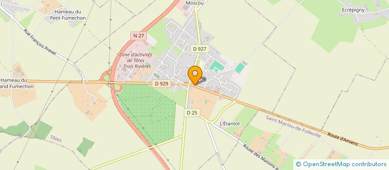 localisation de l'entreprise MONSIEUR BERNARD GRILLON à TOTES