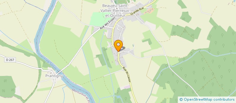 localisation de l'entreprise MONSIEUR BERNARD GRISOUARD  AUVET-ET-LA-CHAPELOTTE