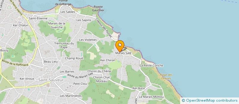 localisation de l'entreprise MONSIEUR BERNARD GROISARD à ILE-D'YEU (L')