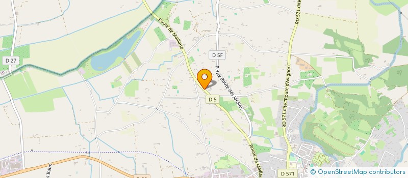 localisation de l'entreprise MONSIEUR BERNARD GROS  ST REMY DE PROVENCE