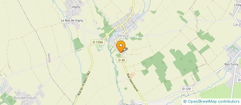 localisation de l'entreprise MONSIEUR BERNARD GRUPE  VENIZY