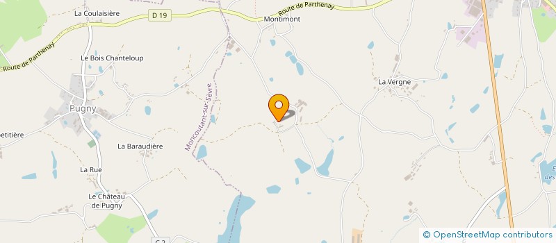 localisation de l'entreprise MONSIEUR BERNARD GUENION  LA CHAPELLE-SAINT-LAURENT