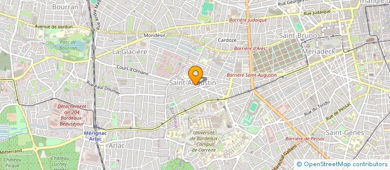 localisation de l'entreprise MONSIEUR BERNARD GUENOUN à BORDEAUX