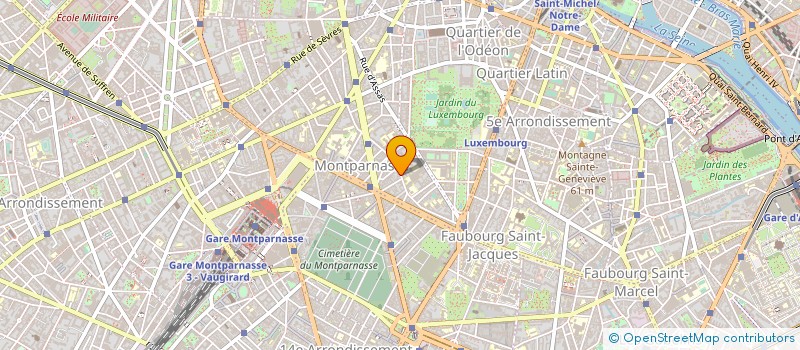localisation de l'entreprise MONSIEUR BERNARD GUERINI à PARIS 6