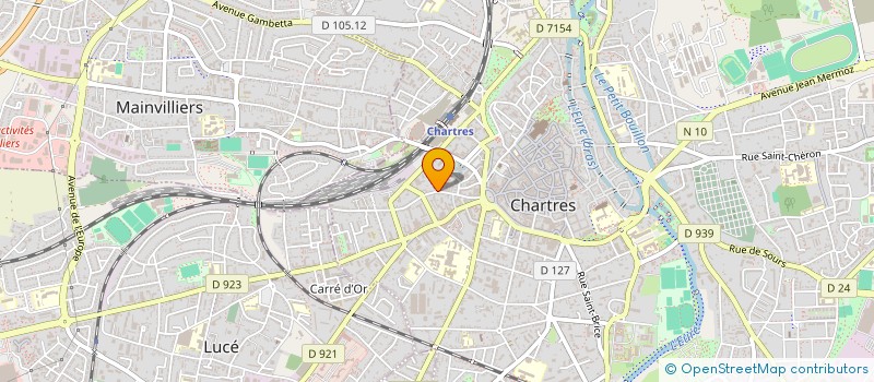 localisation de l'entreprise MONSIEUR BERNARD GUERINOT à CHARTRES