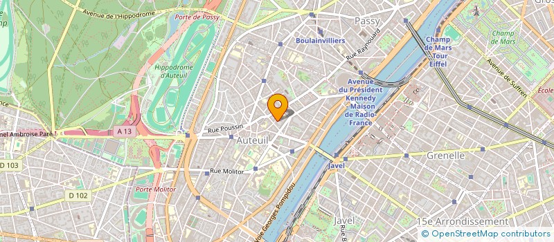 localisation de l'entreprise MONSIEUR BERNARD GUEZ  PARIS