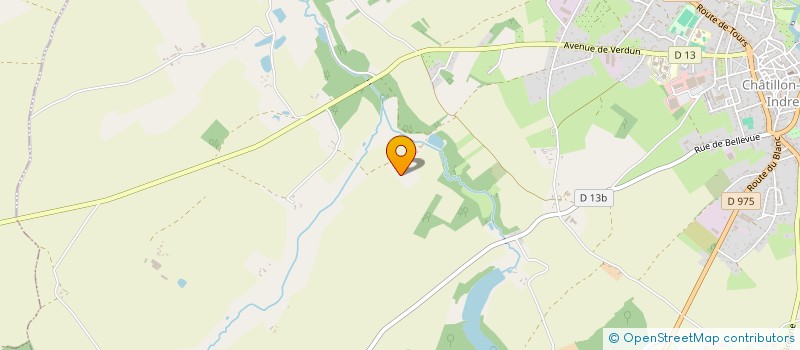 localisation de l'entreprise MONSIEUR BERNARD GUIBERT  CHATILLON-SUR-INDRE