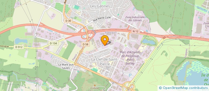 localisation de l'entreprise MONSIEUR BERNARD GUIDEZ à ELANCOURT