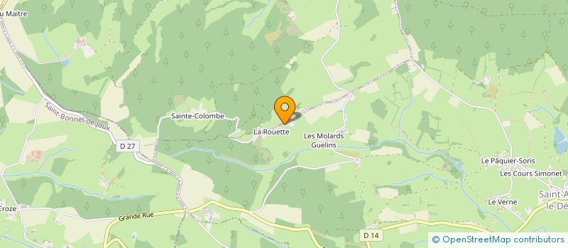 localisation de l'entreprise MONSIEUR BERNARD GUIETTE  SAINT-ANDRE-LE-DESERT