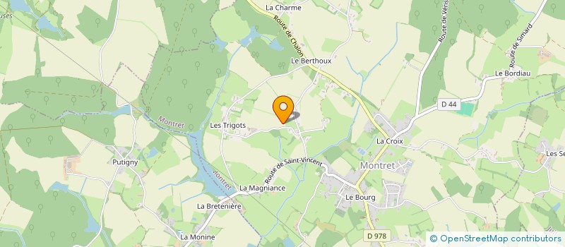 localisation de l'entreprise MONSIEUR BERNARD GUIGUE à SAVIGNY-SUR-SEILLE