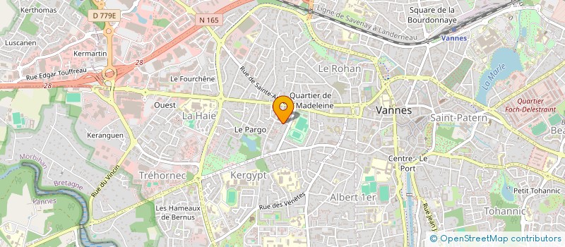 localisation de l'entreprise MONSIEUR BERNARD GUILLEMIN à VANNES