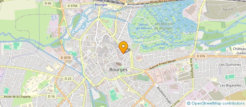 localisation de l'entreprise MONSIEUR BERNARD GUILLOT à BOURGES