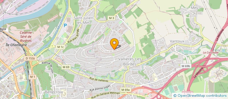 localisation de l'entreprise MONSIEUR BERNARD GUILLOT à SAINT-JULIEN-LES-METZ