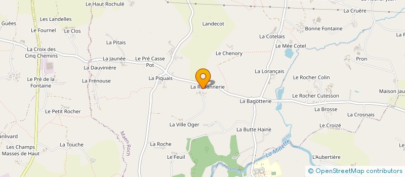 localisation de l'entreprise MONSIEUR BERNARD GUINGOUIN à MAEN ROCH
