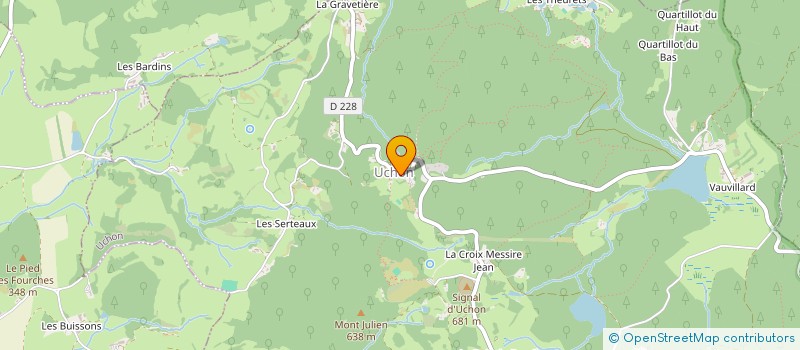 localisation de l'entreprise MONSIEUR BERNARD HACKER  LA TAGNIERE