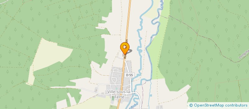 localisation de l'entreprise MONSIEUR BERNARD HARAND  VILLE-SOUS-LA-FERTE