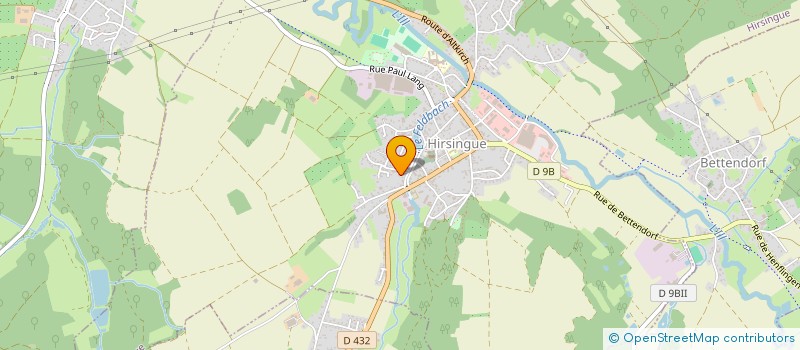 localisation de l'entreprise MONSIEUR BERNARD HARDY  HIRSINGUE