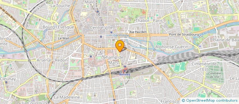 localisation de l'entreprise MONSIEUR BERNARD HARENT à RENNES