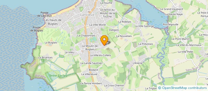 localisation de l'entreprise MONSIEUR BERNARD HAULTCOEUR à LANCIEUX