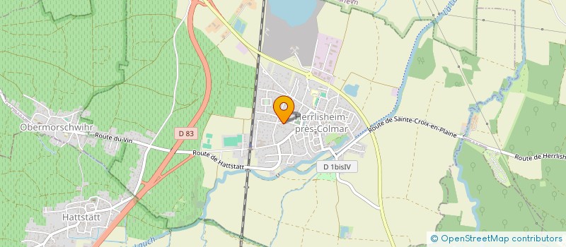 localisation de l'entreprise MONSIEUR BERNARD HAUMESSER  VGTLINSHOFFEN