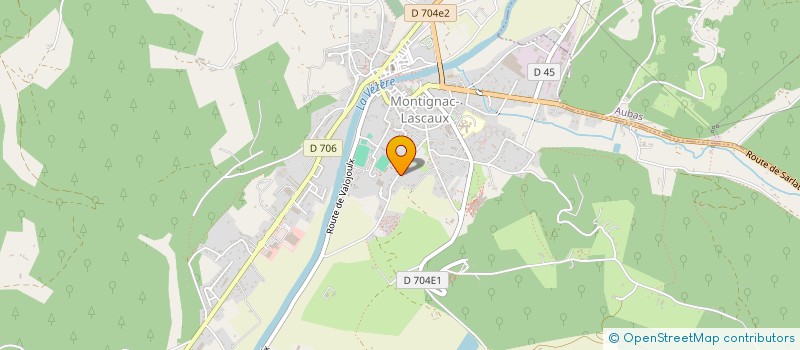 localisation de l'entreprise MONSIEUR BERNARD HAUVILLE à MONTIGNAC-LASCAUX